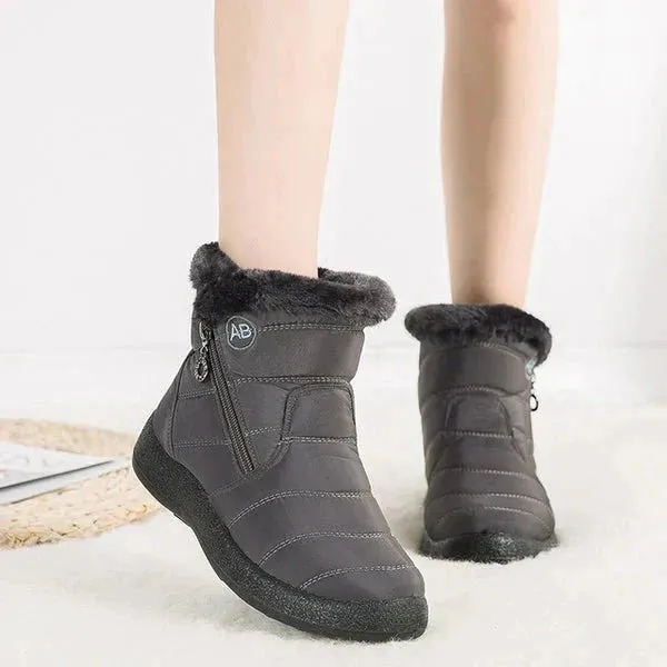Ladies Thermal Wellington Boots with Fleece Lining – Non-Slip Sole for Cold Weather & Outdoor Activities"