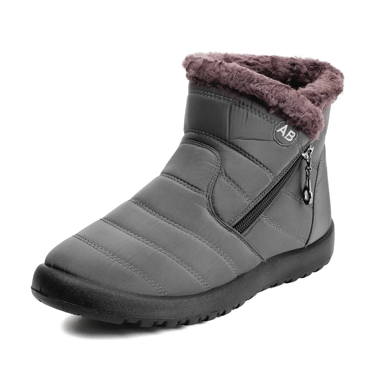Ladies Thermal Wellington Boots with Fleece Lining – Non-Slip Sole for Cold Weather & Outdoor Activities"