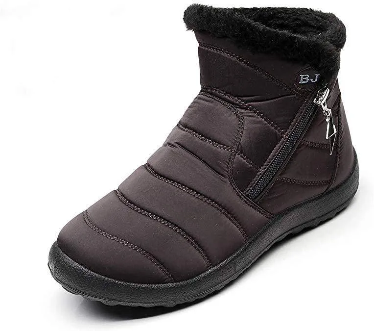 Ladies Thermal Wellington Boots with Fleece Lining – Non-Slip Sole for Cold Weather & Outdoor Activities"