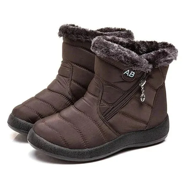 Ladies Thermal Wellington Boots with Fleece Lining – Non-Slip Sole for Cold Weather & Outdoor Activities"