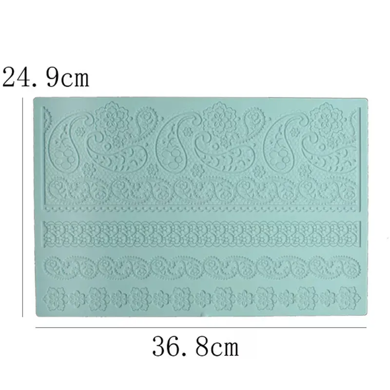 LARGE RANGOLI PATTERN CAKE LACE MAT (PINK)