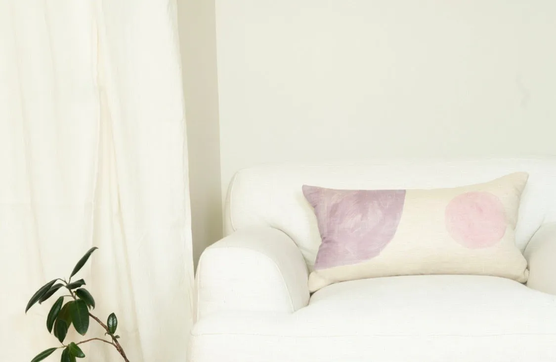 Lavender Collection Linen Pillow 16”x24”
