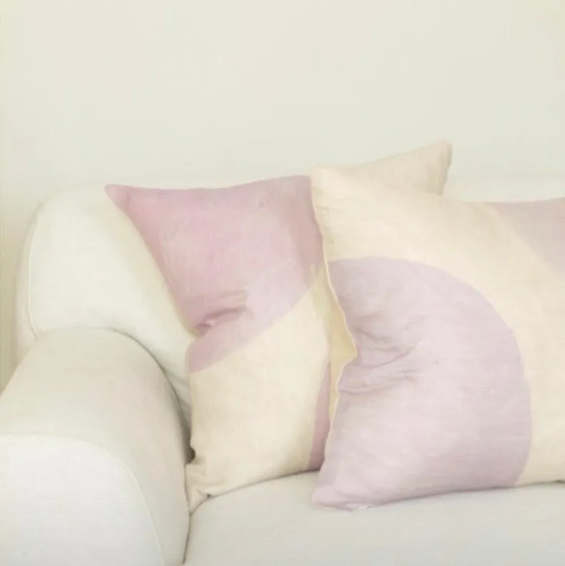 Lavender Collection Linen Pillow 18”x18”