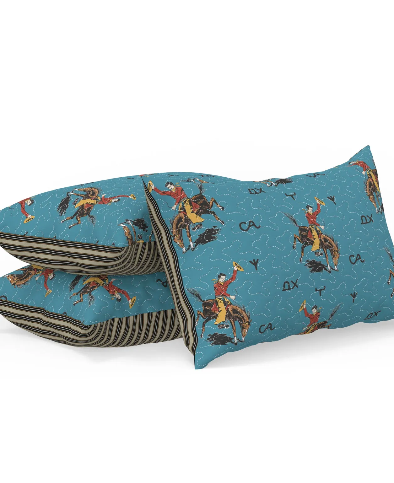 Lazy J Teal Twin Set