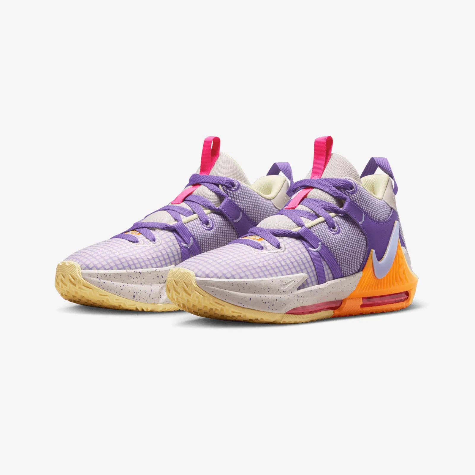 LeBron Witness 7 (GS) - Light Brown/Purple