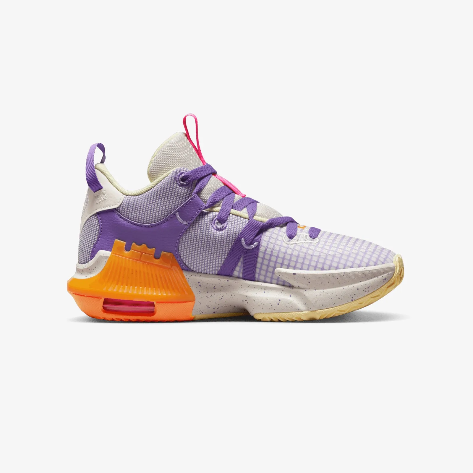 LeBron Witness 7 (GS) - Light Brown/Purple
