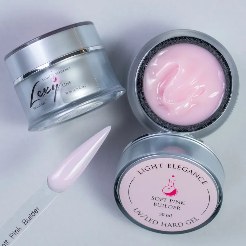 Light Elegance Lexy Line Gel - Builder - Soft Pink