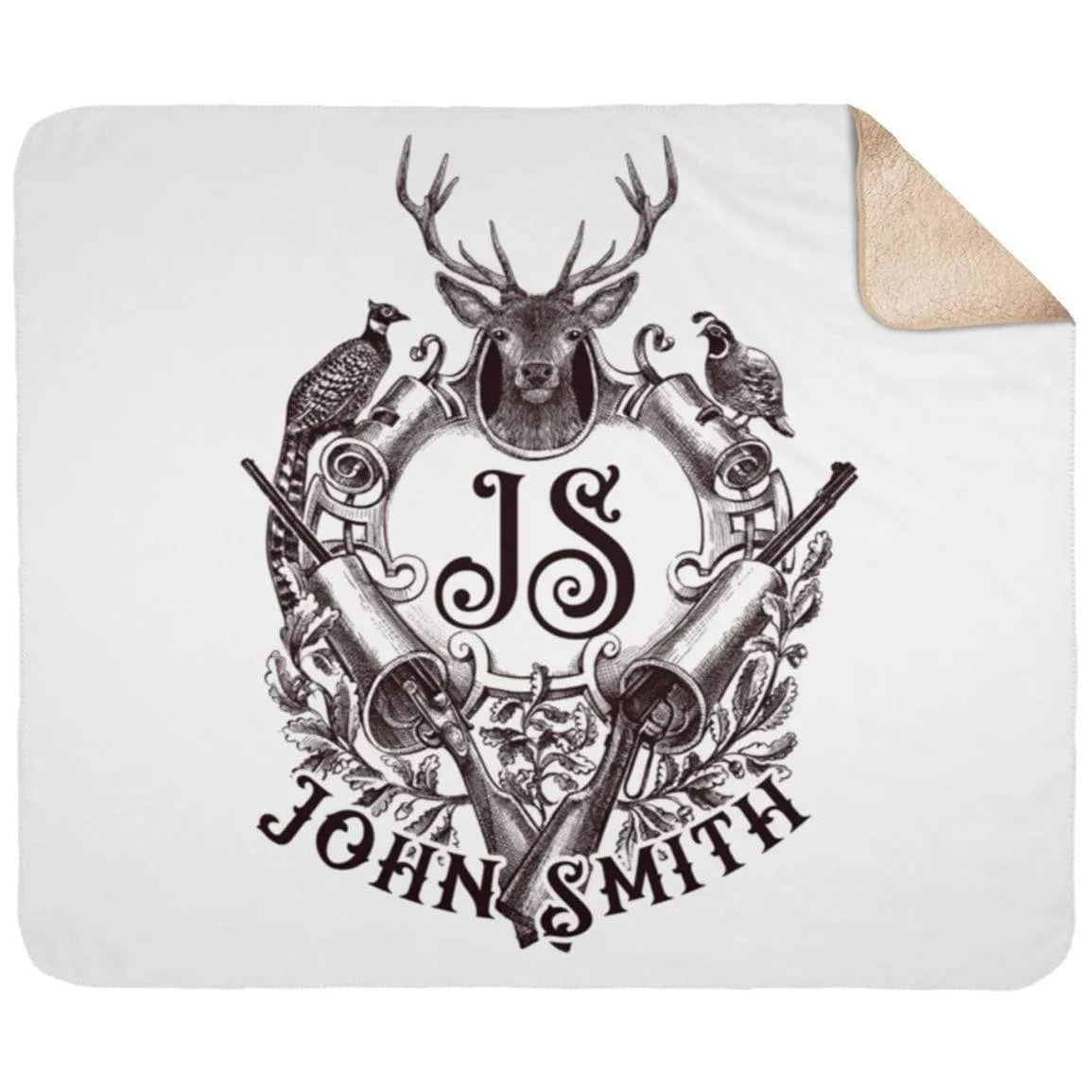 Lightweight Deer (CUSTOM) Premium Blankets