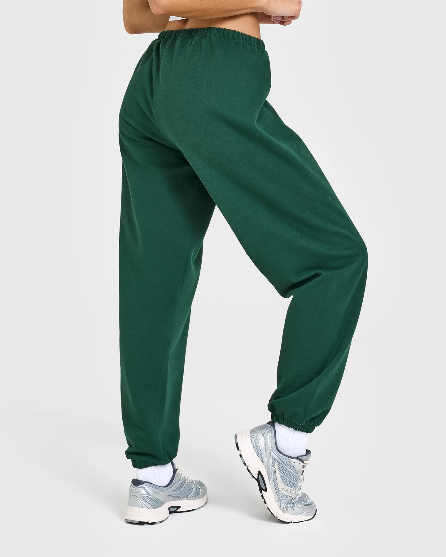 Lightweight Jogger with Printed Logo | Racing Green