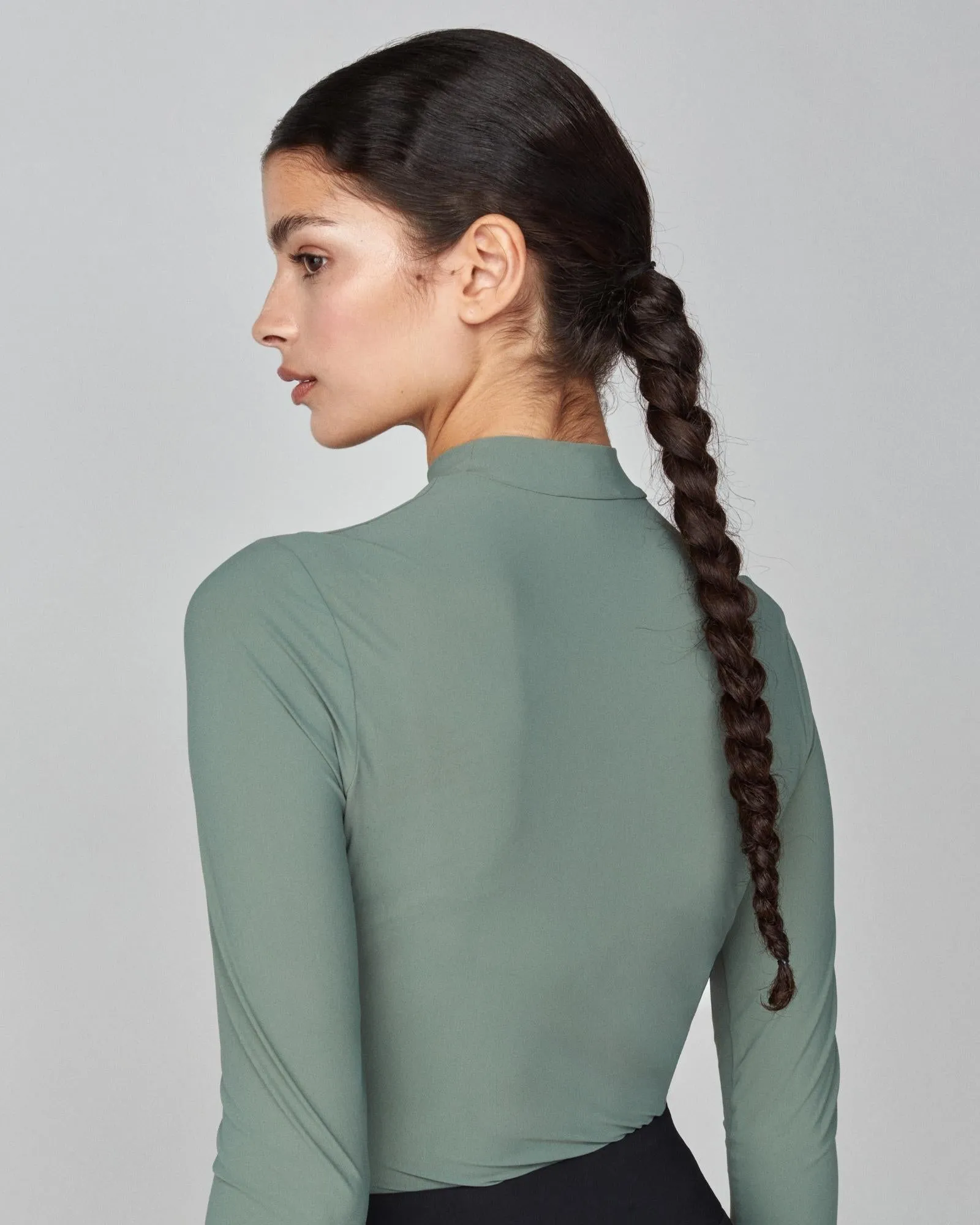 Lightweight Long Sleeve Slate Green