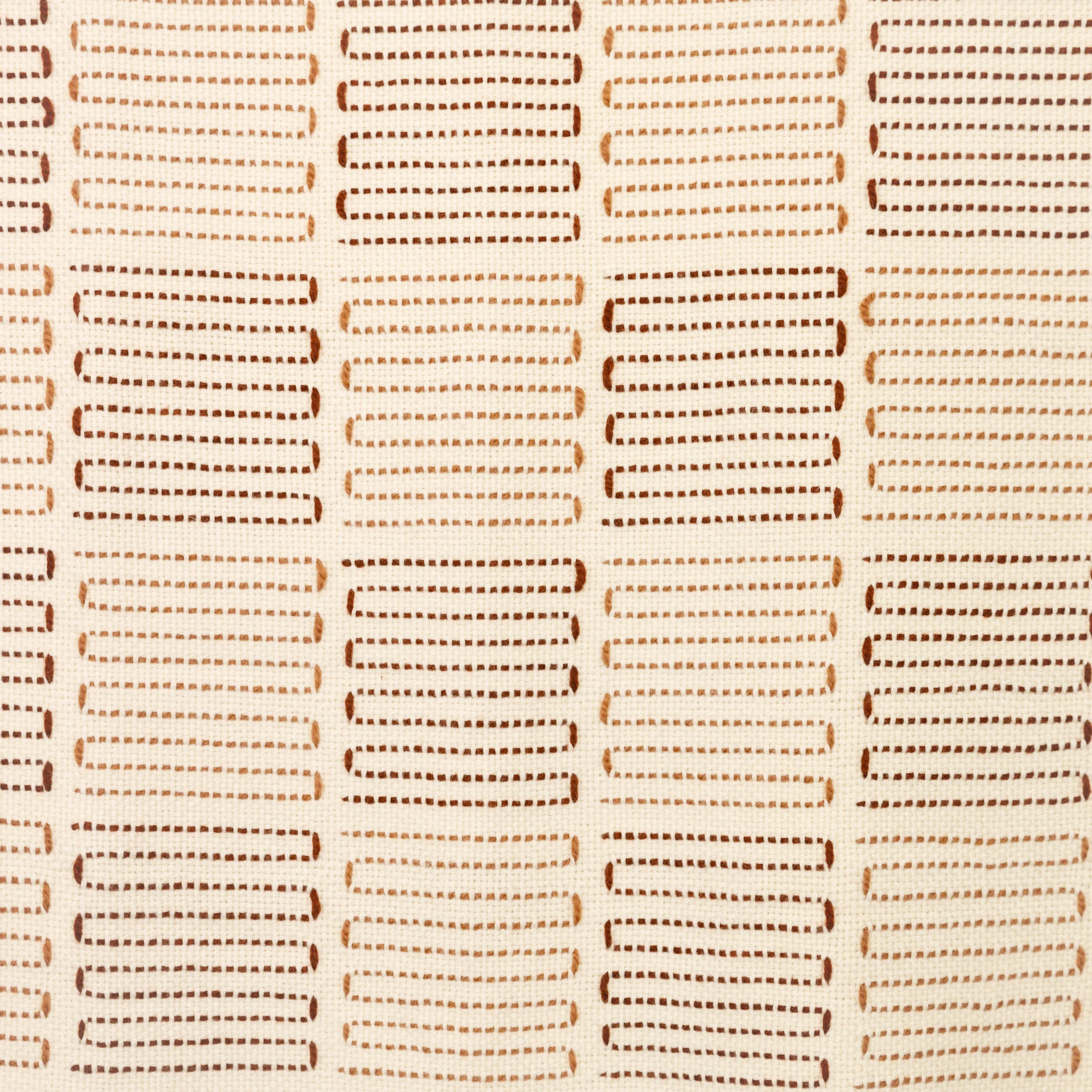 Lightweight Merino Throw Blanket – Handwoven with Rosé and Terracotta Embroidery