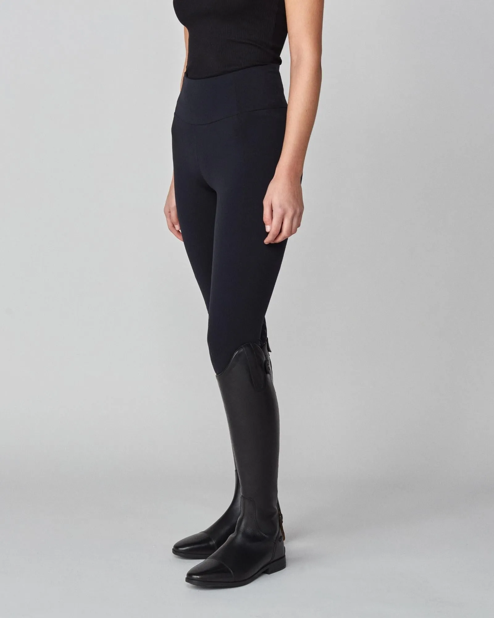 Lightweight Riding Breeches Black