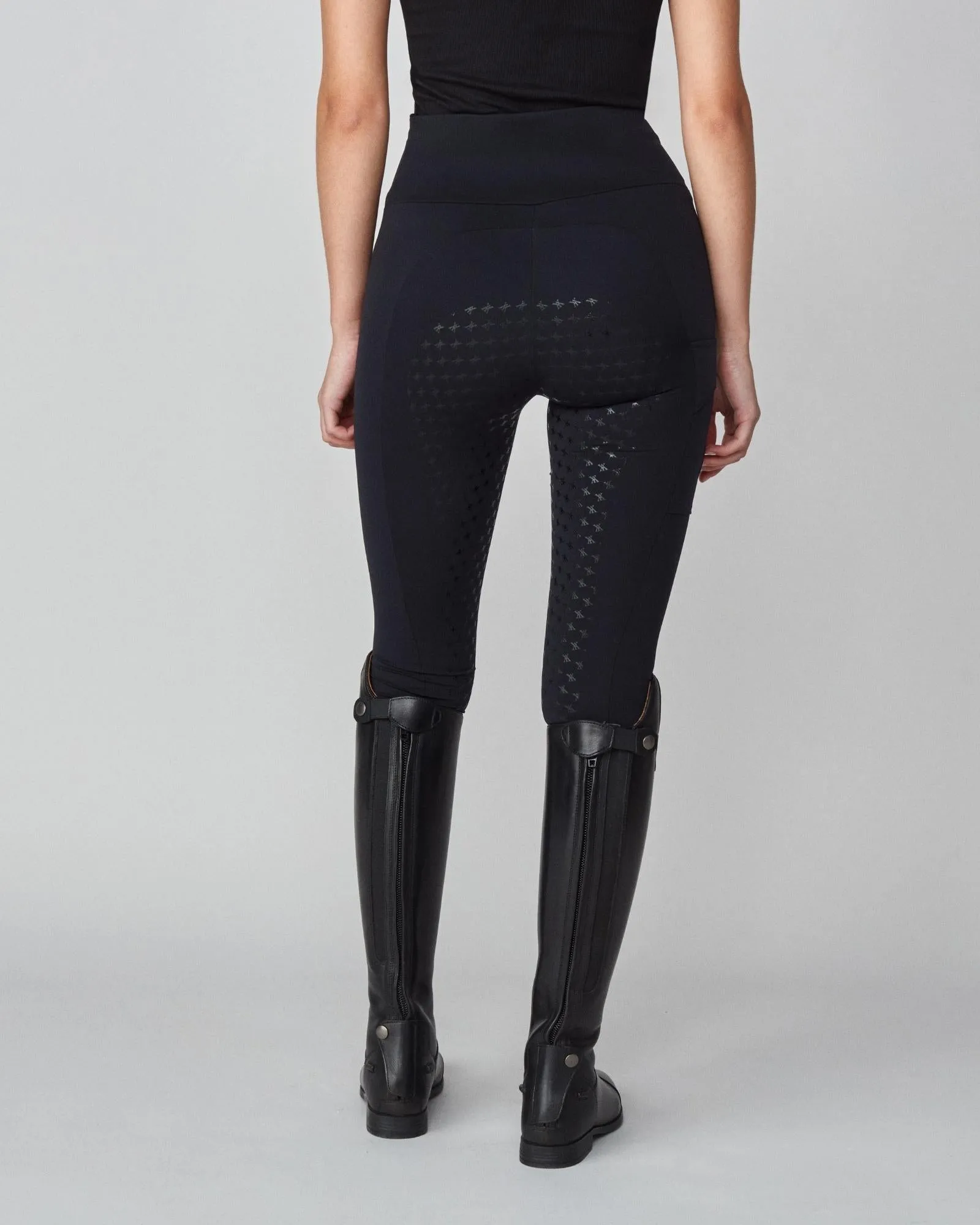 Lightweight Riding Breeches Black