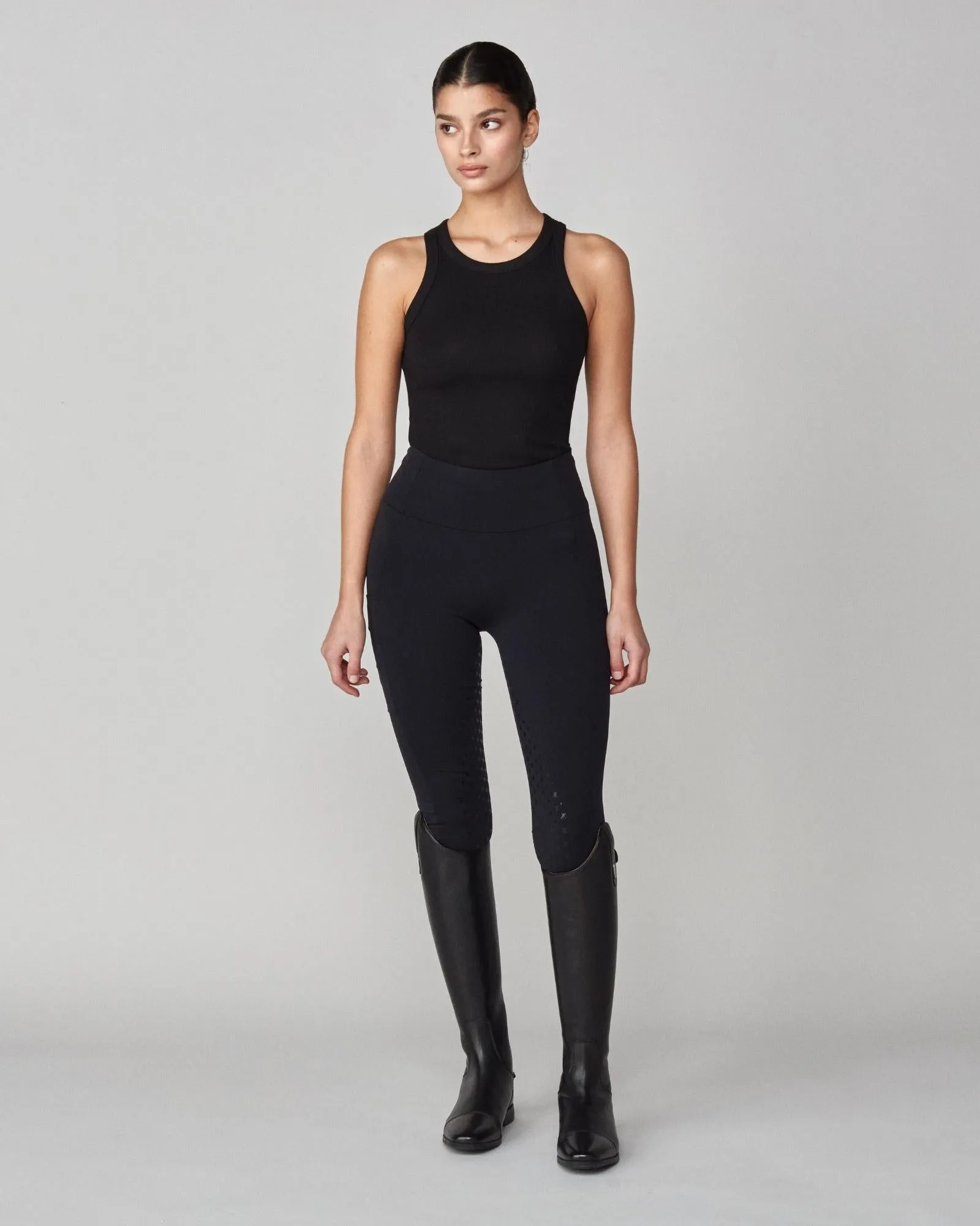 Lightweight Riding Breeches Black