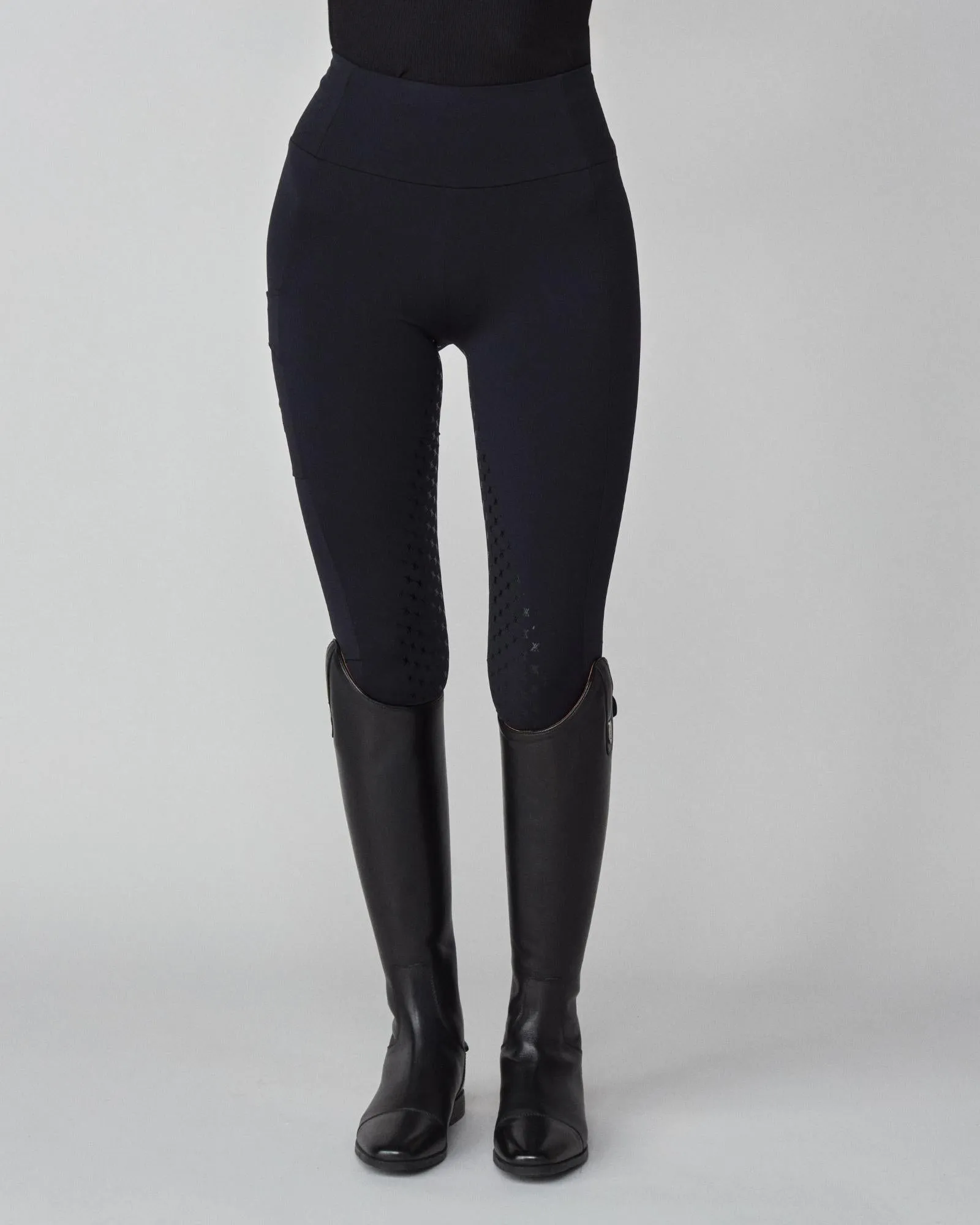 Lightweight Riding Breeches Black