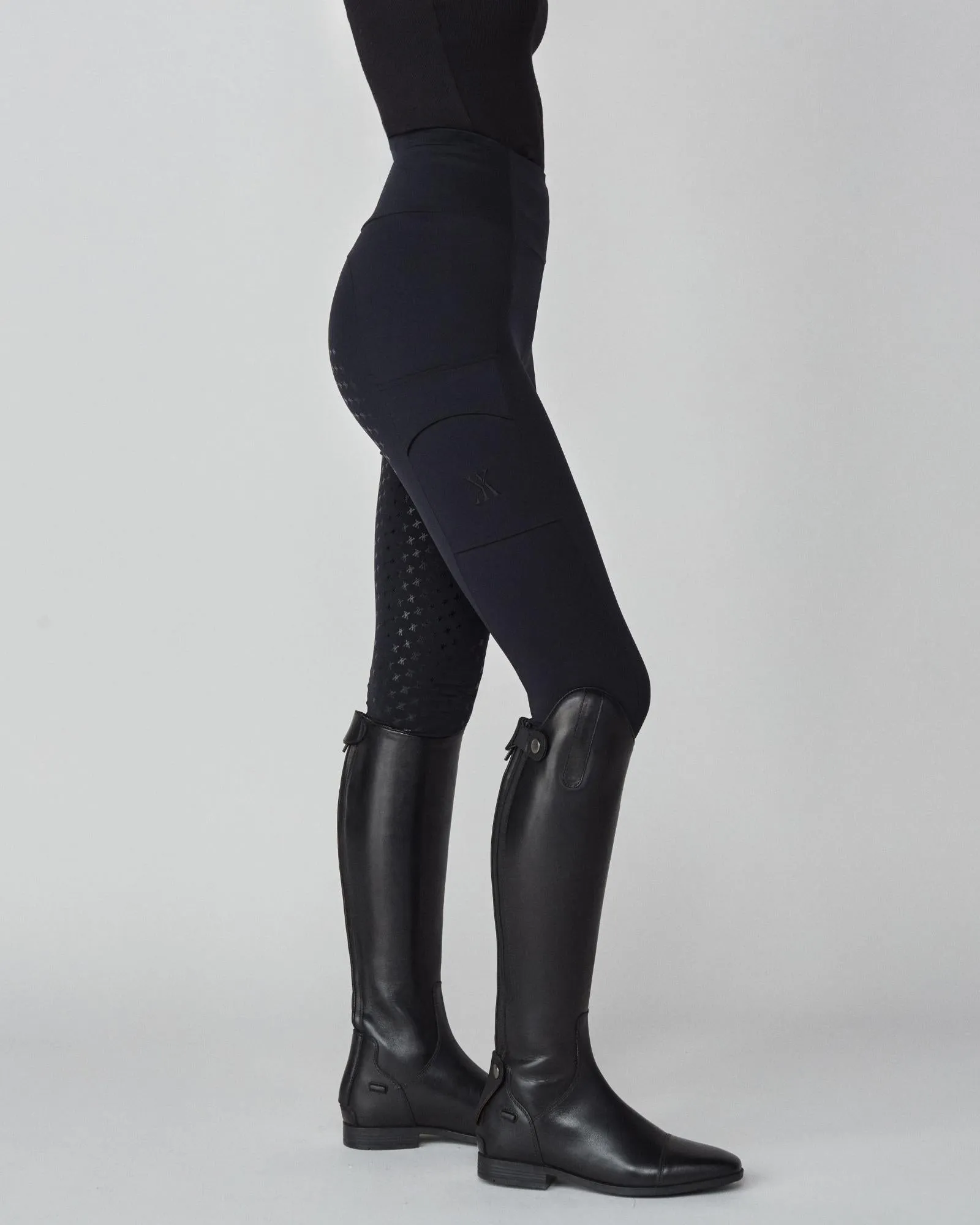 Lightweight Riding Breeches Black