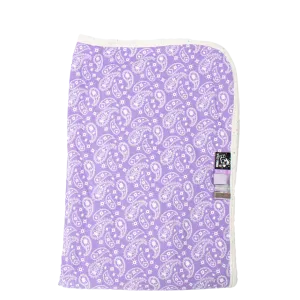 Lilac Paisley Summer Blanket
