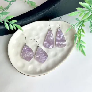 Lilac Sky Drop Earrings