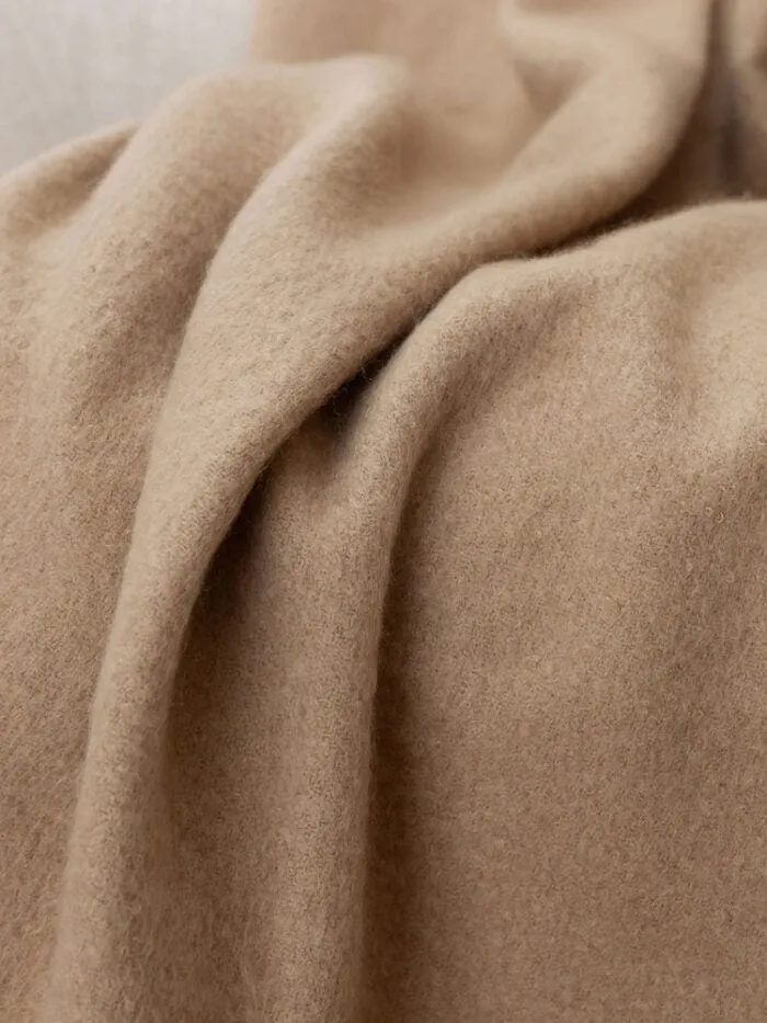 Linen House Embrace Throw 140x180cm Cashmere