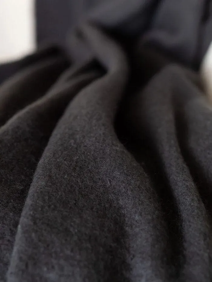 Linen House Embrace Throw 140x180cm Steel