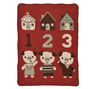 Little Pigs Throw
