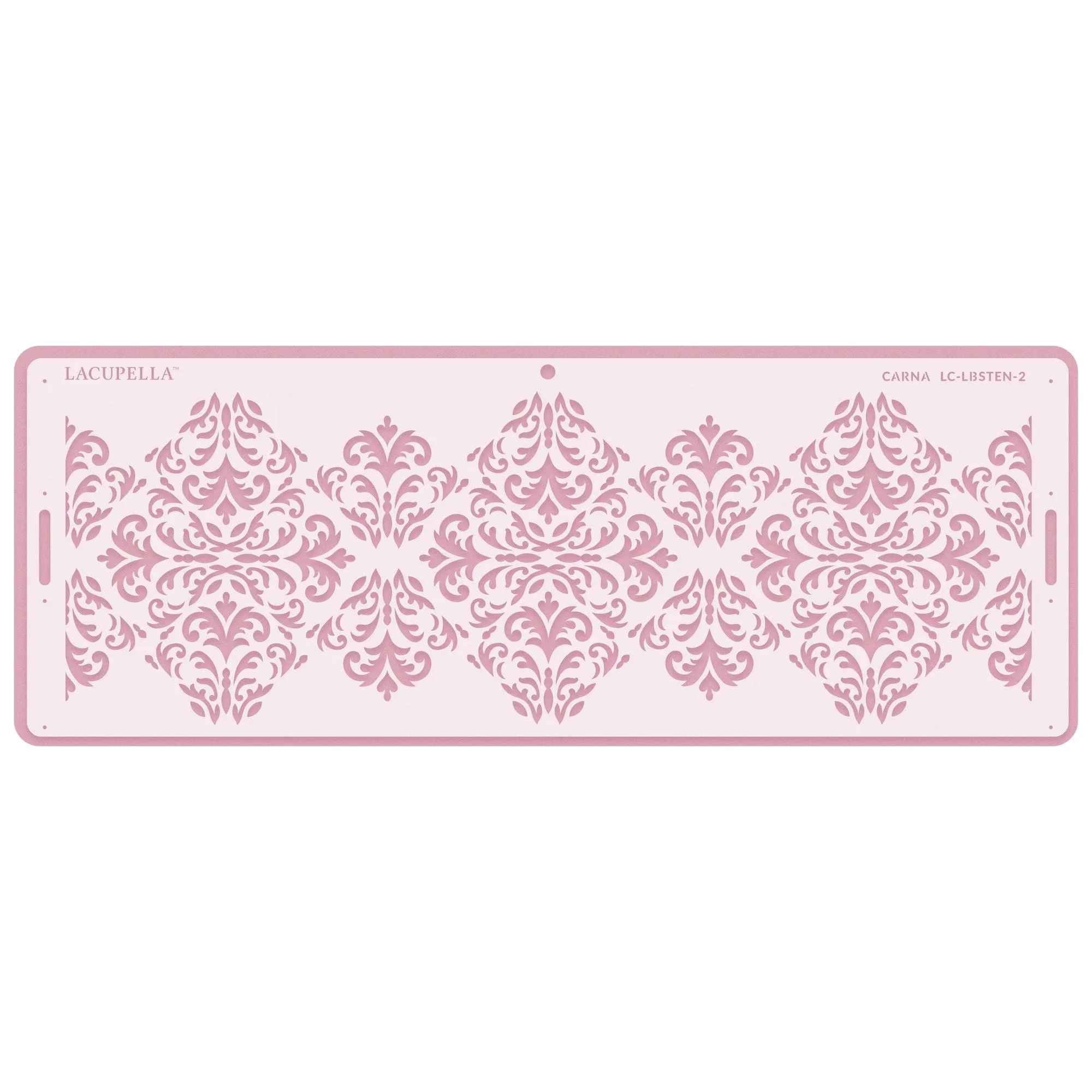 Long Border Damask Cake Stencil CARNA