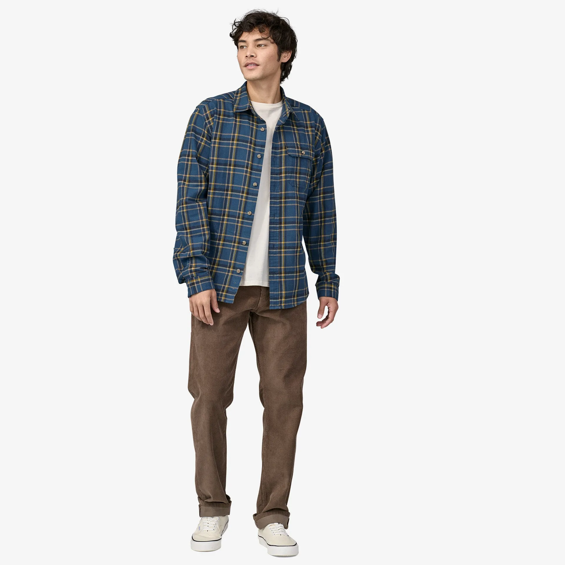 Long-Sleeved Lightweight Fjord Flannel Shirt (Men's) - 42410