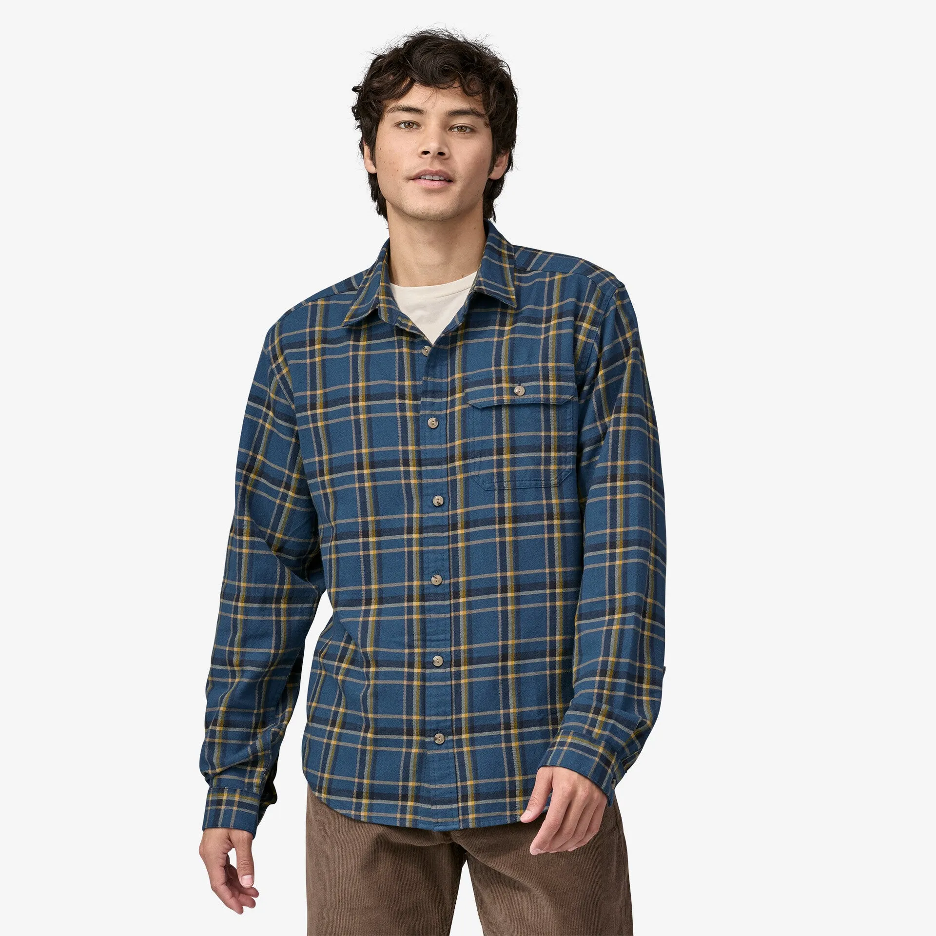 Long-Sleeved Lightweight Fjord Flannel Shirt (Men's) - 42410