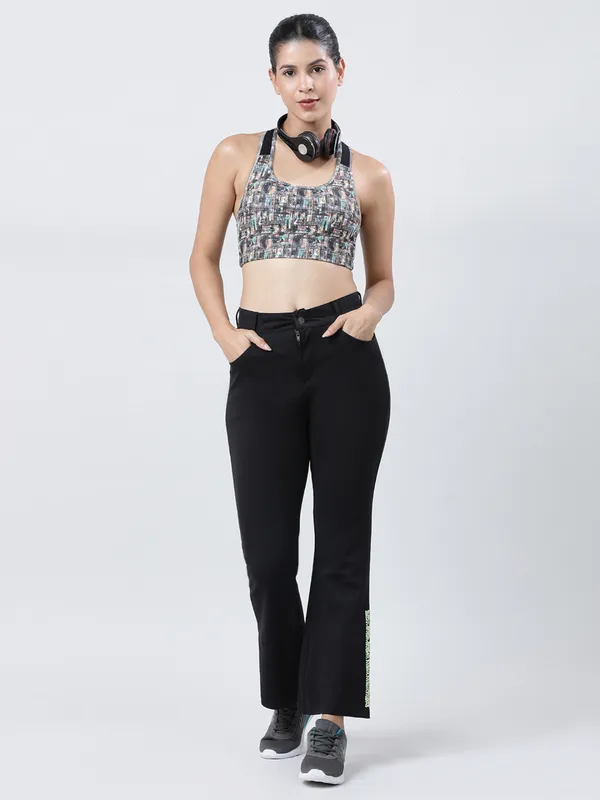 Lovable Multi Color Padded Non Wired Full Coverage Bra-MANTRA BRA HD-MG-BK
