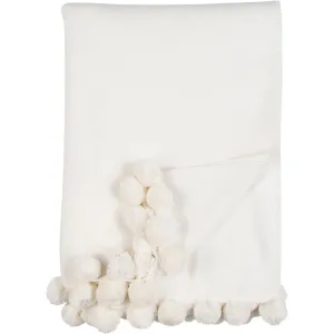Luxxe Pom Pom Throw