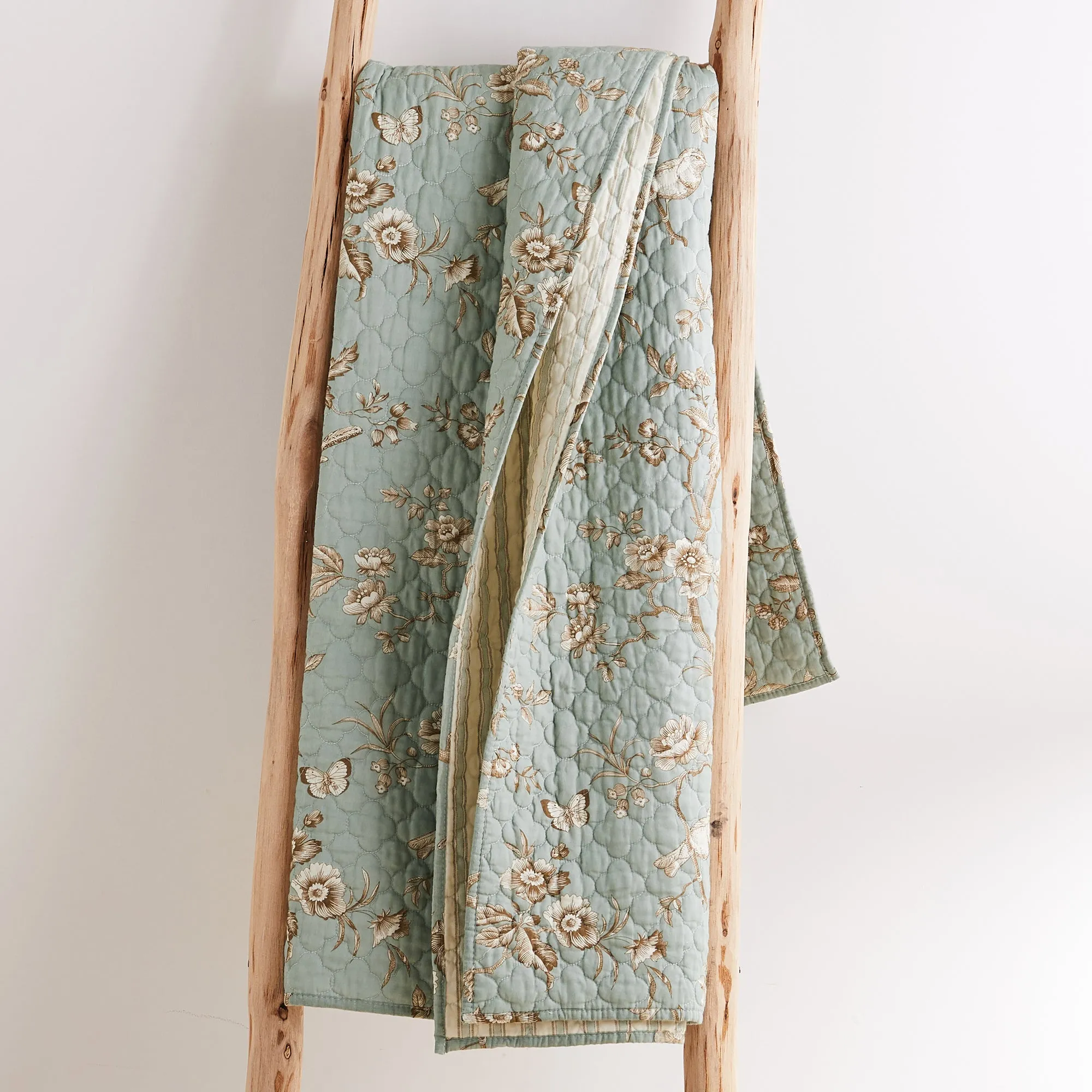 Lyon Teal Throw