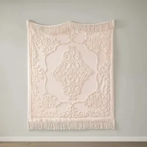 Madison Park Chloe Cotton Tufted Chenille Throw with Fringe Tassel