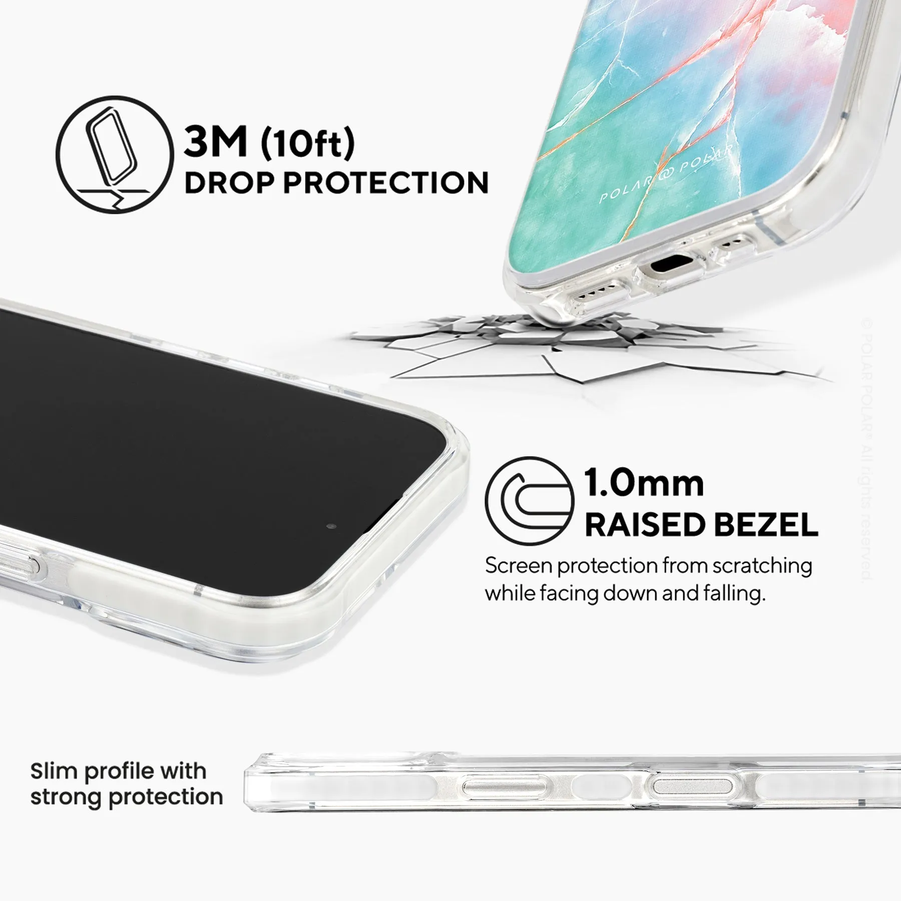 Magic Heaven - iPhone 16 Clear Bumper MagSafe Case