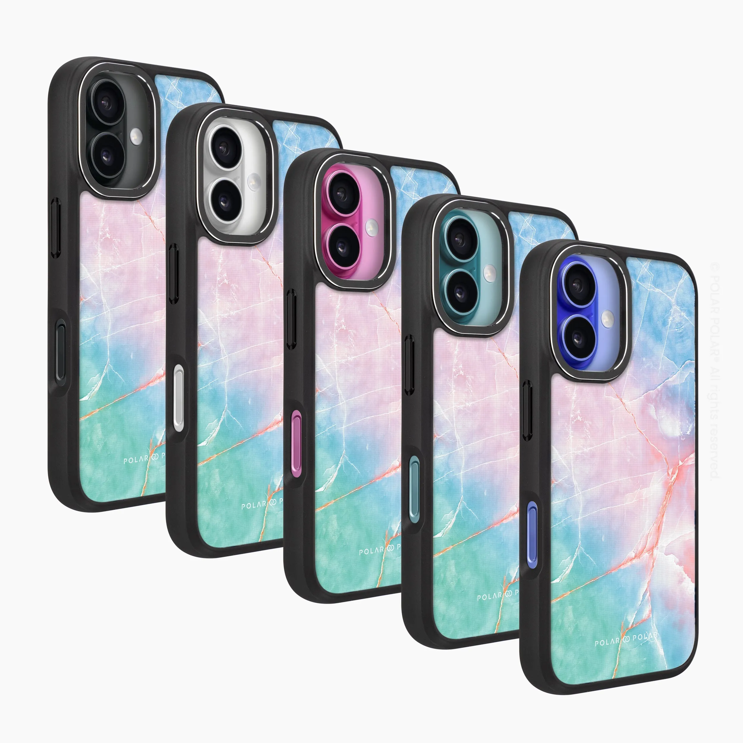 Magic Heaven - iPhone 16 Frosted Black Bumper MagSafe Case