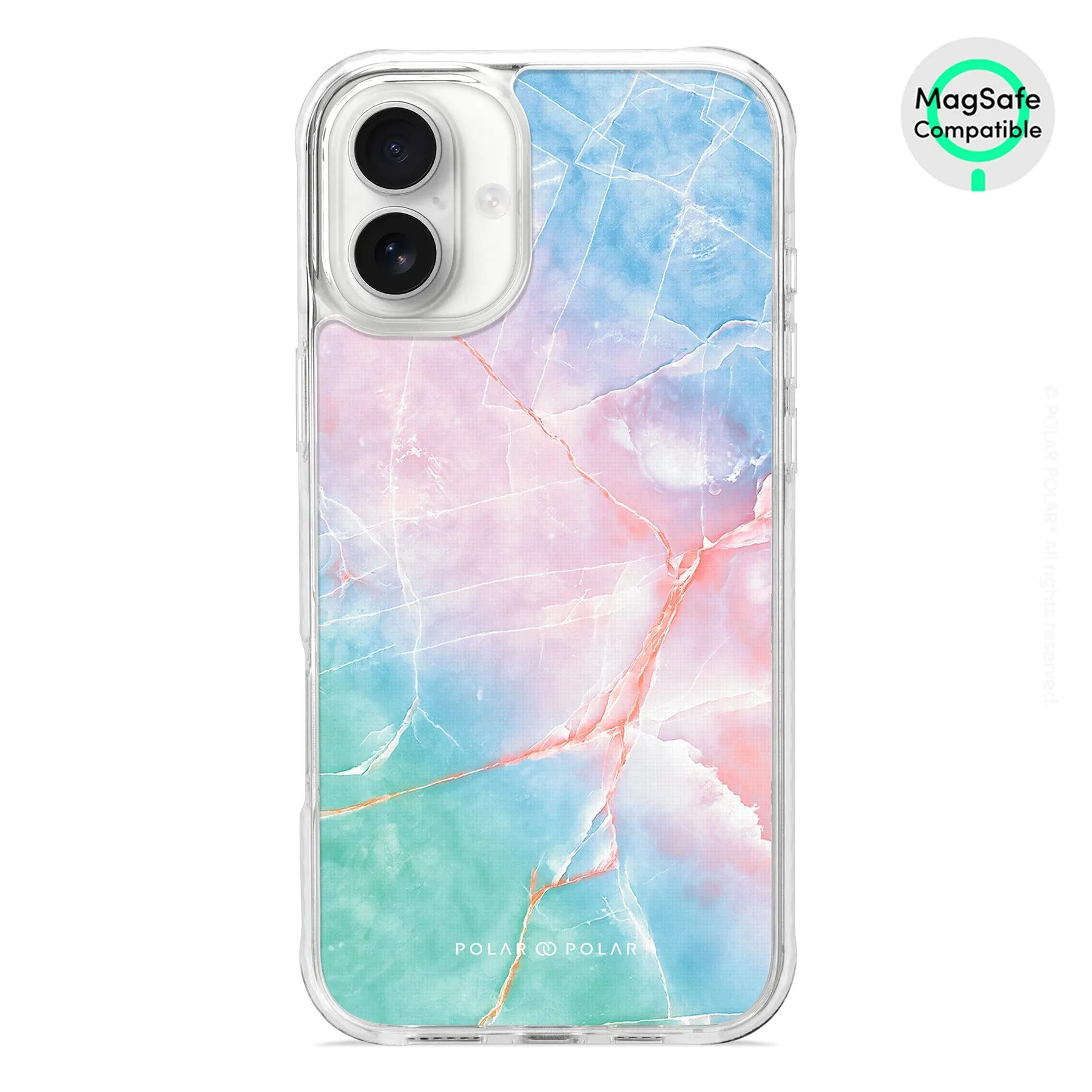Magic Heaven - iPhone 16 Plus Clear Bumper MagSafe Case