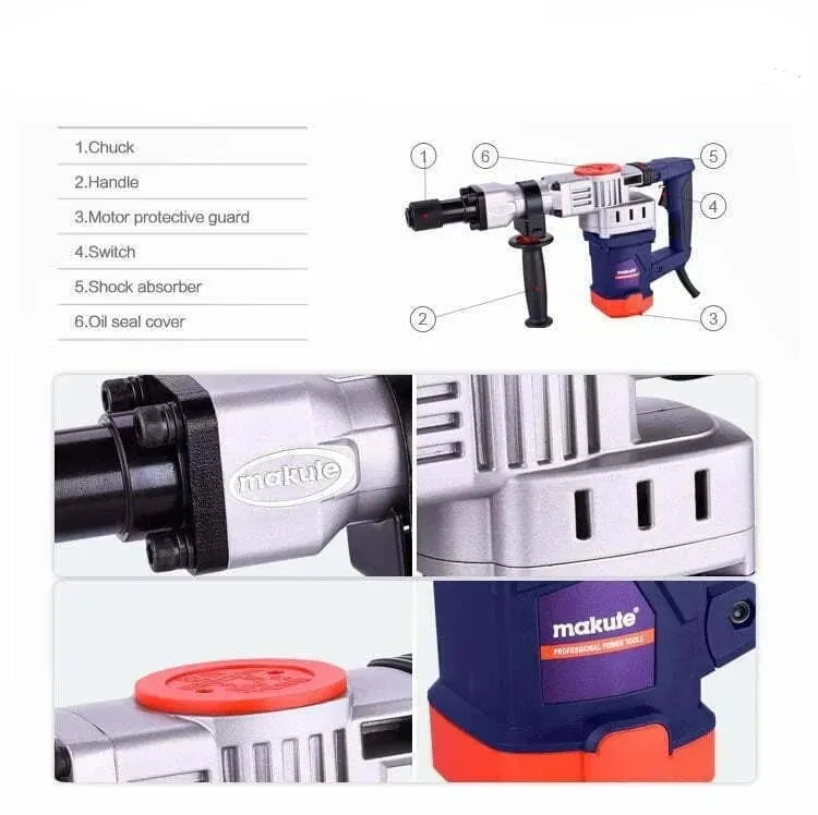 Makute Demolition Hammer 1600W - DH30-A