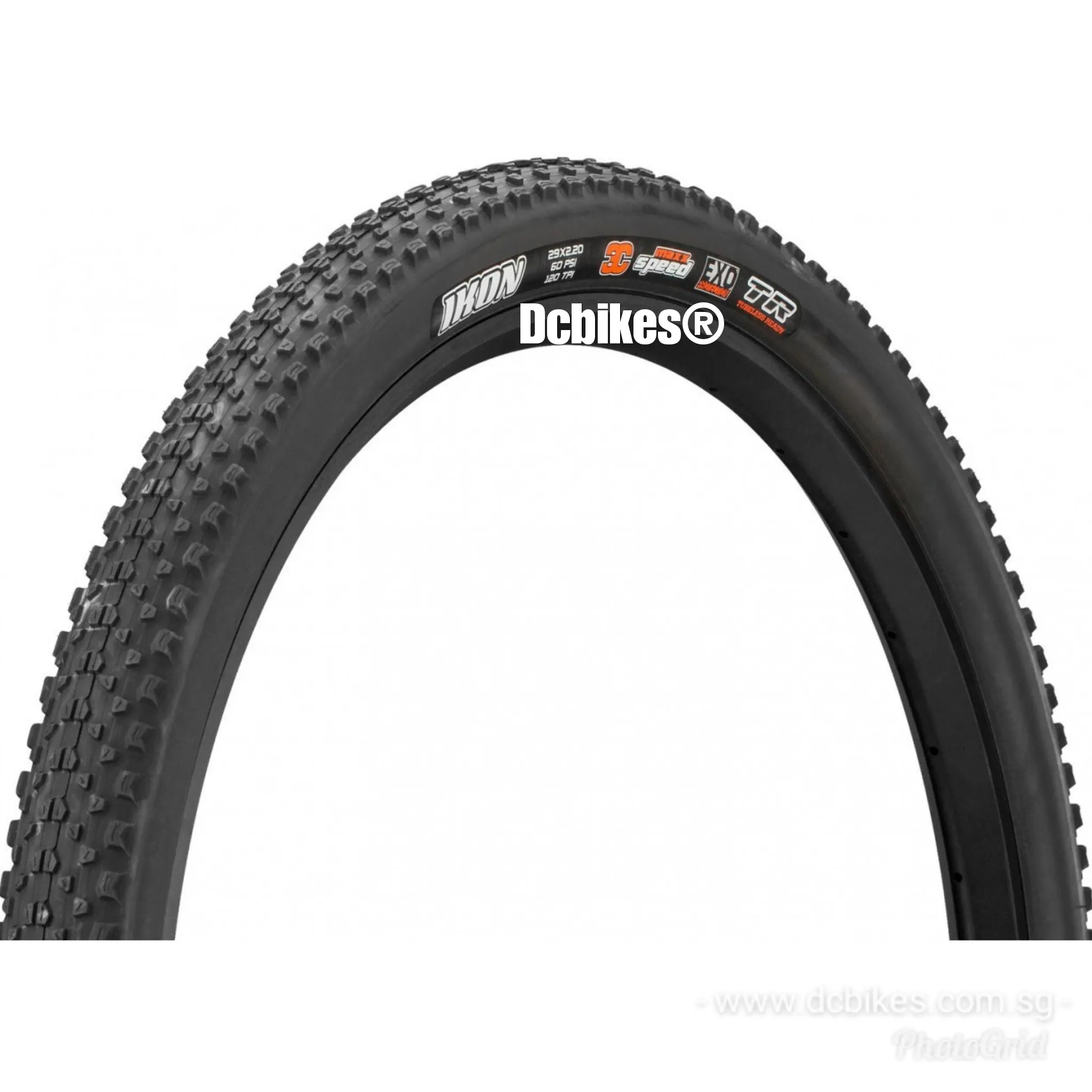 Maxxis 26 | 27.5 OR 29 X 2.2 Ikon EXO 3C Maxx Speed XC MTB Tubeless Ready Folding Tyres (2 Tires)