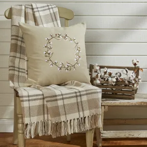 Meadow Plaid Throw