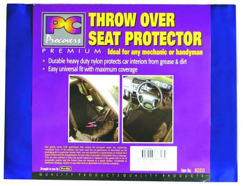 Mechanics Throw Over Seat Cover
