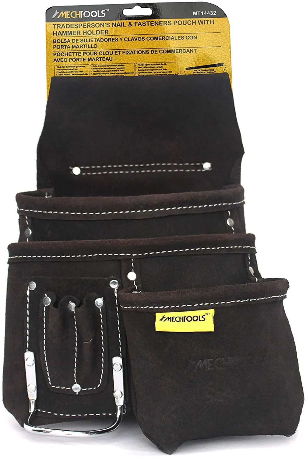 MechTools Nails & Fasteners Pouch with Hammer Holder