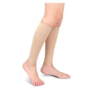 Medical Compression Calf Sleeves - CCL 3 - 34-46 mmHG - Black or Beige
