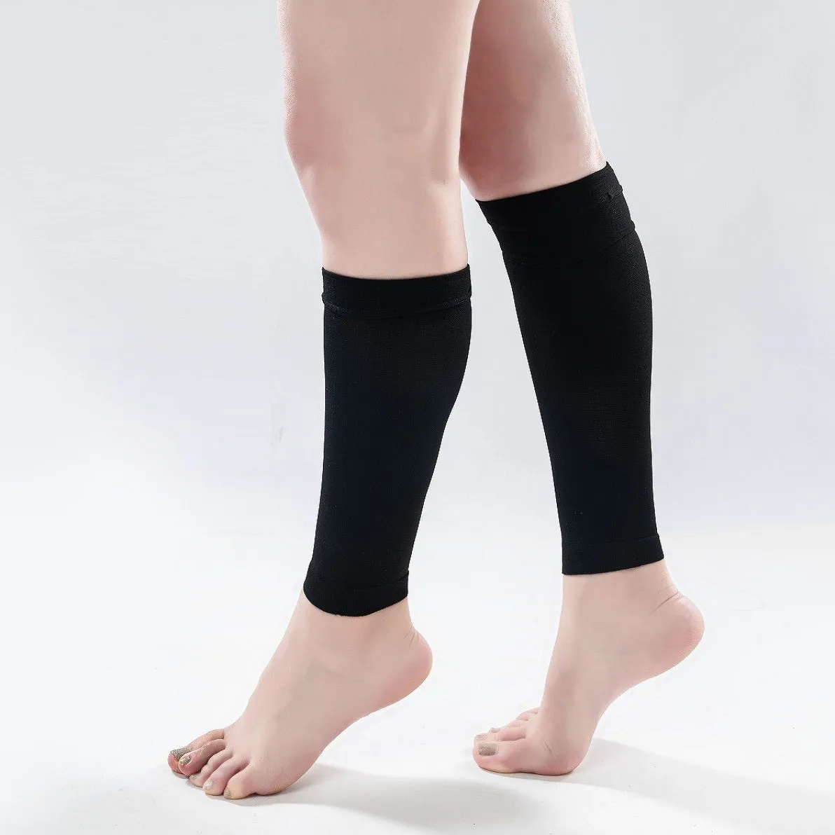 Medical Compression Calf Sleeves - CCL 3 - 34-46 mmHG - Black or Beige