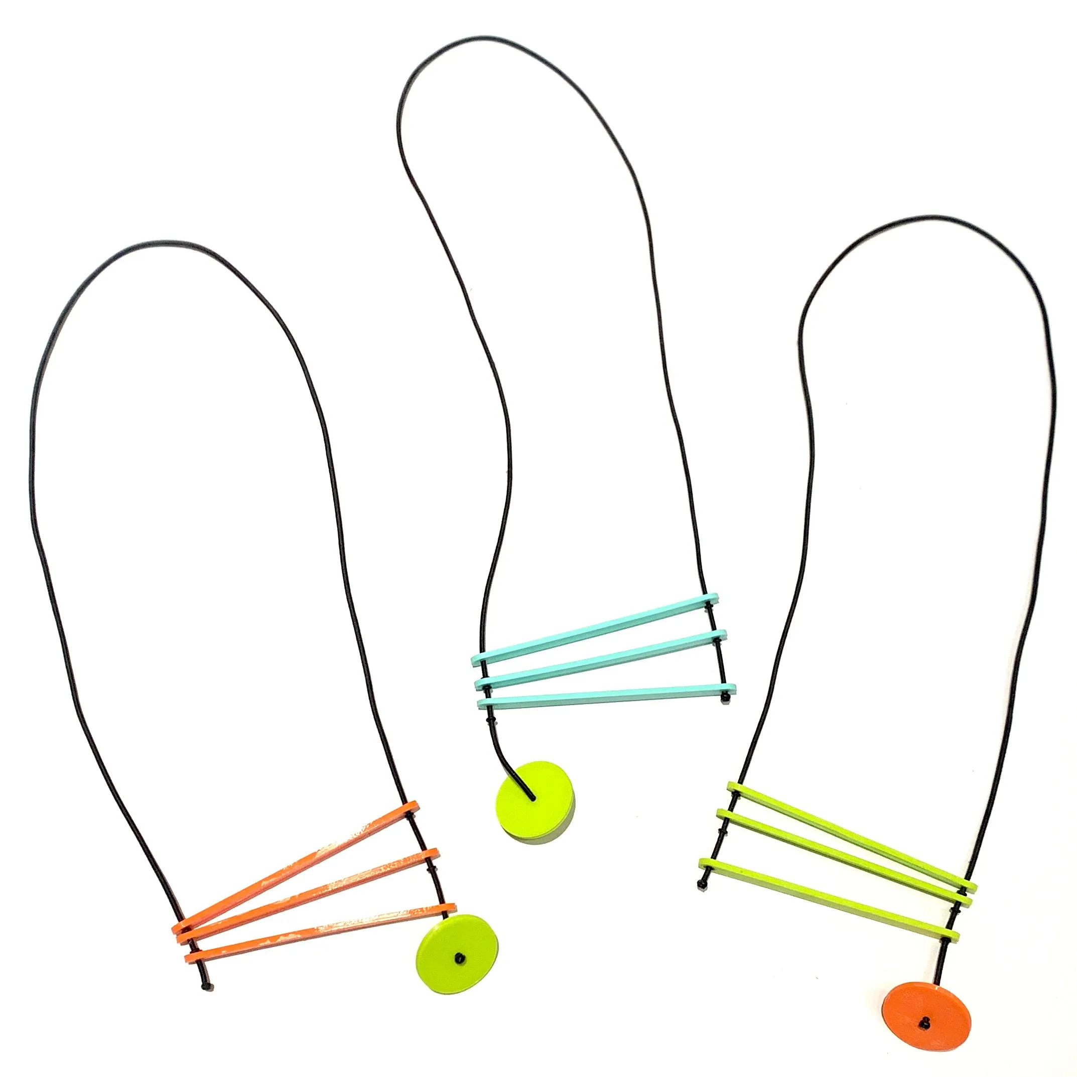 MENEO- Triple Lines Necklace (many colors available)