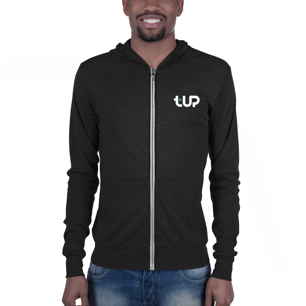 Men's Dog Leg Lightweight Zip Hoodie