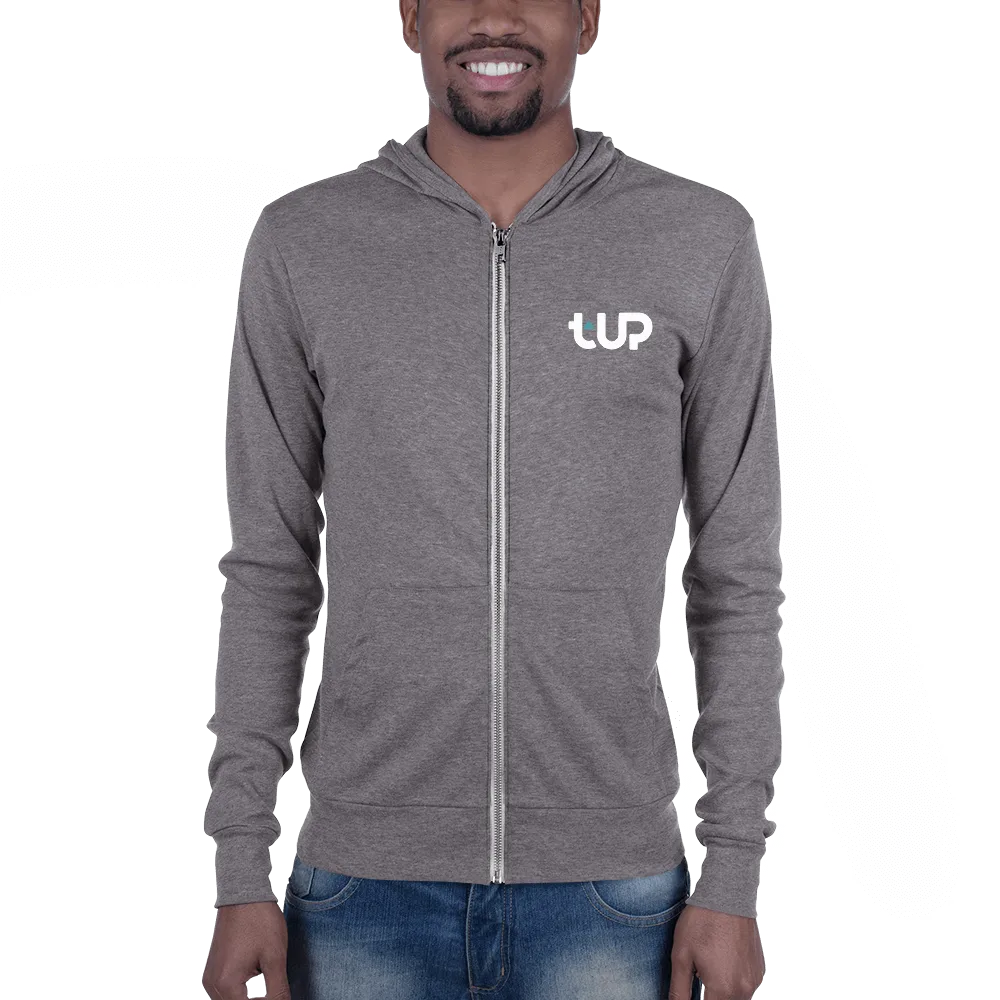 Men's Dog Leg Lightweight Zip Hoodie