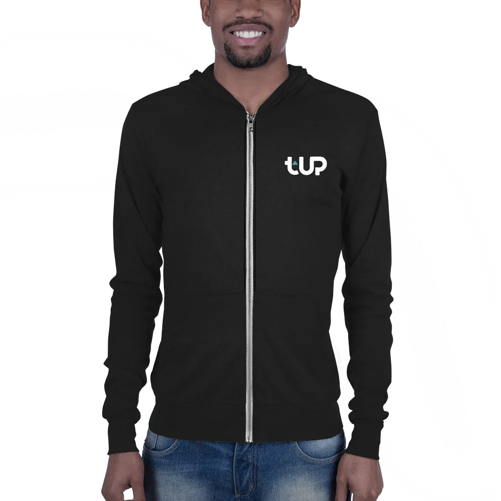 Men's Dog Leg Lightweight Zip Hoodie