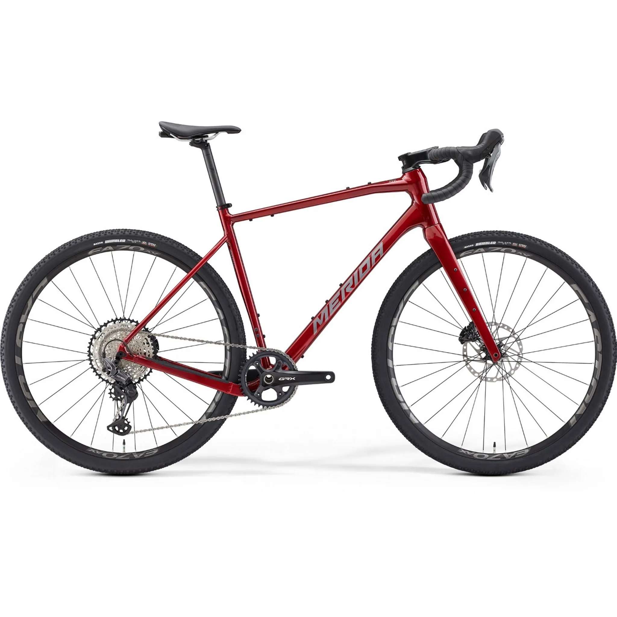 Merida Silex 700 Gravel Bike Dark Strawberry
