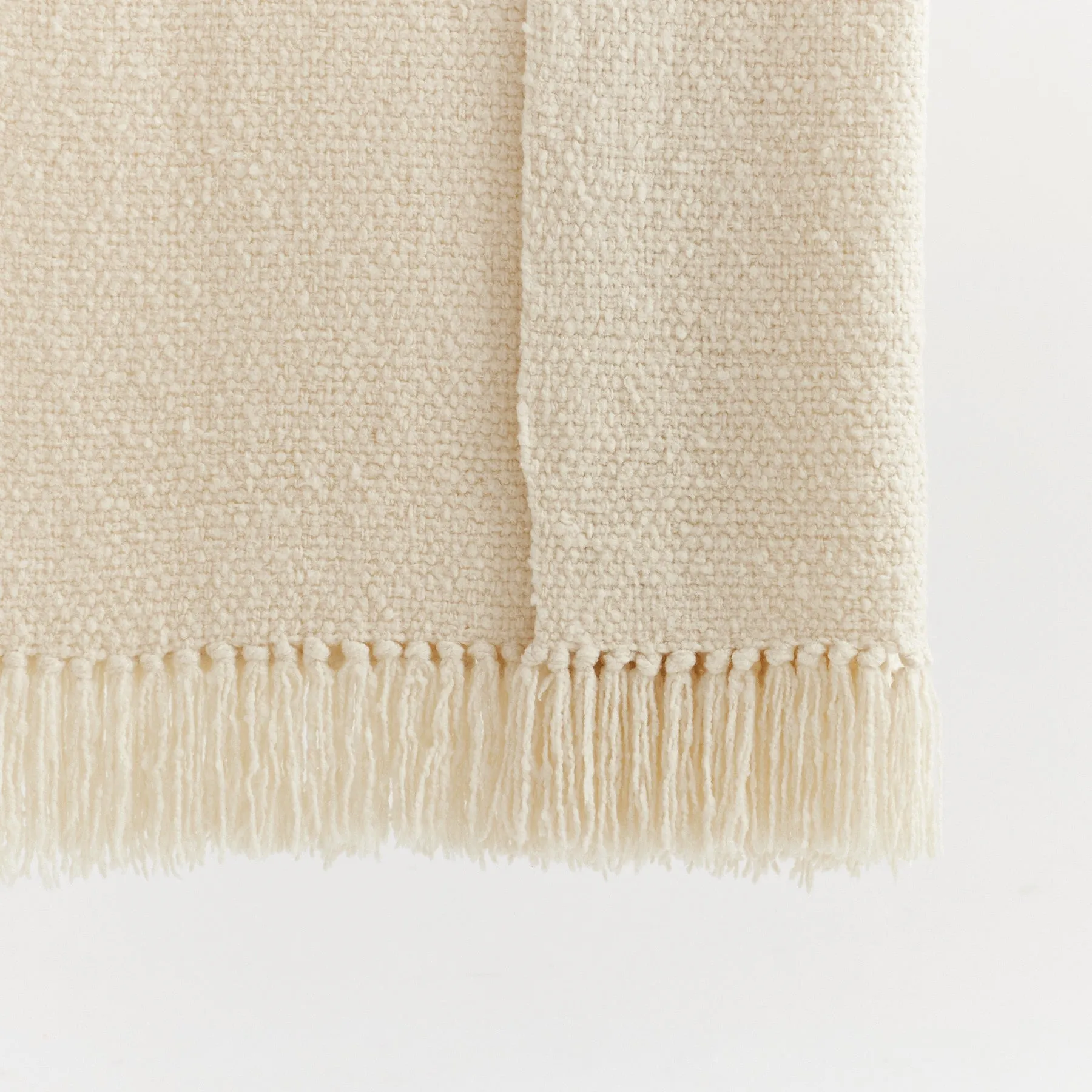 Merino Boucle Wool Luxury Blanket