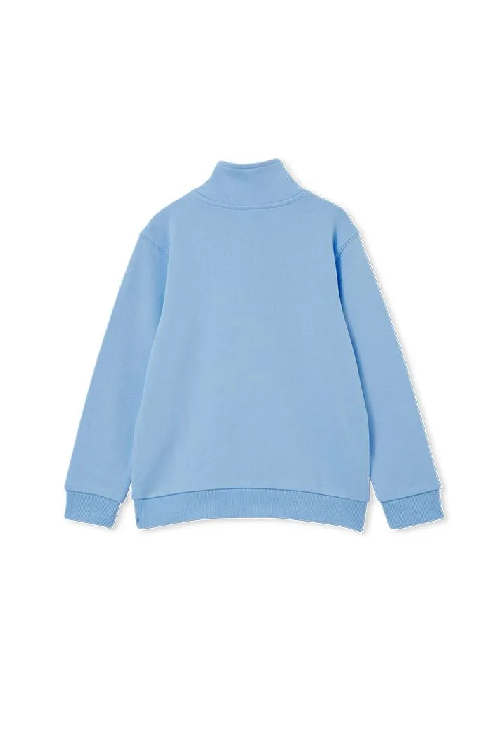 Milky | Bluebell Zip Jumper | Sizes 2-7