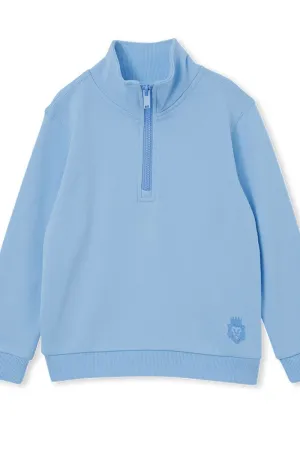 Milky | Bluebell Zip Jumper | Sizes 2-7